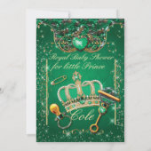 Royal Prince Baby Boy Shower Invitations (Dos)