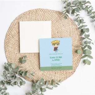 Royal Prince Birthday Uitnodiging