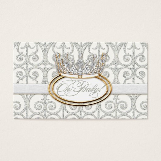 Royal Prince Princess Baby shower de la Couronne F (Devant)