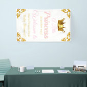 Royal Princess Baby shower Banner (Beurs)
