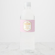 Royal Princess Celebration Water Bottle Étiquette