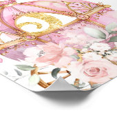 Royal Princess Pink Carriage Affiche de bienvenue (Coin)