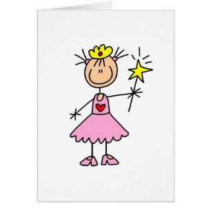 Royal Princess Wand Card