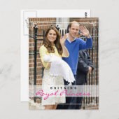 Royal Princess - William & Kate Briefkaart (Voorkant / Achterkant)