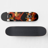 Royal Red Dragon Skateboard (Horz)