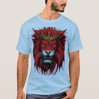 Royal Red Lion T-shirt - King of the Oerwoud Artwo
