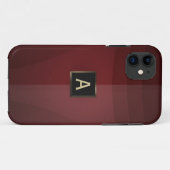 Royal Red Steel Iron Armor iPhone 5 Hoesje (Achterkant (horizontaal))