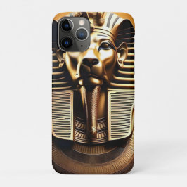 **"Royal Roar: De Gouden farao Leeuw"** iPhone 11 Pro Hoesje