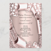 Royal Roos Blush Lijst 3D Program Formal Programma (Voorkant)