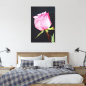 Royal Roos Canvas Kunst (Insitu (Slaapkamer))