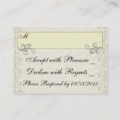 Royal RSVP - SRF Informatiekaartje (Achterkant)