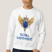 Royal Sapphire Majesty Sweatshirt (Voorkant)