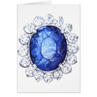 Royal Sapphire Original Waterverf