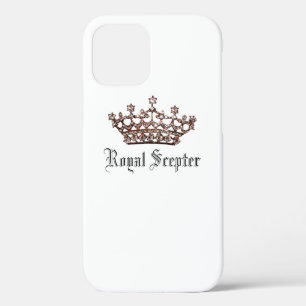 "Royal Scepter" Tiara iPhone 12 Hoesje