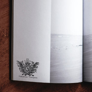  Royal Shield Custom Ex Libris, boek Rubberstempel