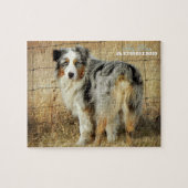 Royal Sky Blue Aussie Puzzle Legpuzzel (Horizontaal)