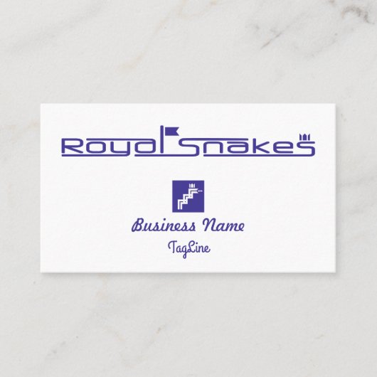 Royal Snakes Blue Étiquette (Devant)