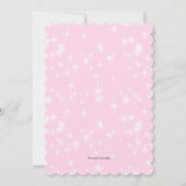 Royal Sparkle Princess Invitation de fête d'annive (Dos)