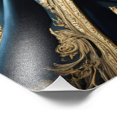 Royal Sphynx Chat Portrait Photographie Imprimer A (Coin)