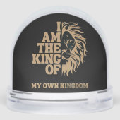 Royal Spirit Shimmer Kingdom Snow Globe (Arrière)