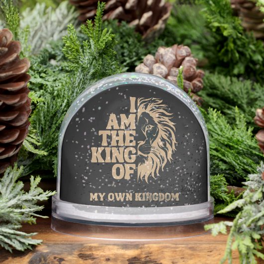 Royal Spirit Shimmer Kingdom Snow Globe (Hiver)