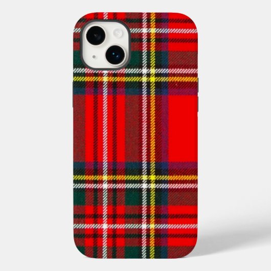Royal Stewart Clan Tartan Pset Case-Mate iPhone Case (Achterkant)