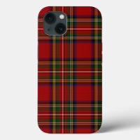 Royal Stewart Clan Tartan Pset
