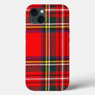 Royal Stewart Clan Tartan Pset iPhone 13 Hoesje