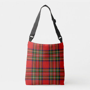Royal Stewart Clan Tartan Pset Crossbody Tas
