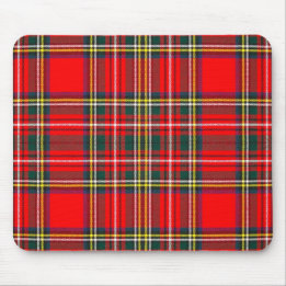 Royal Stewart Clan Tartan Pset Muismat