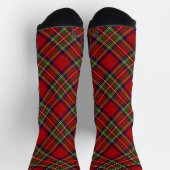 Royal Stewart Clan Tartan Pset Pattern Socks Sokken (Top)
