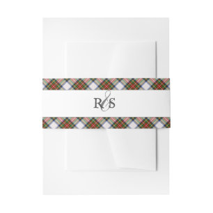 Royal Stewart Dress Clan Tartan Schots Plaid Uitnodigingen Wikkel