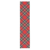 Royal Stewart Modern Argyle Tartan  Korte Tafelloper (Voorkant)