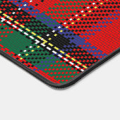 Royal Stewart rouge et vert écossais tartan motif (Coin)