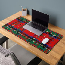 Royal Stewart rouge et vert écossais tartan motif