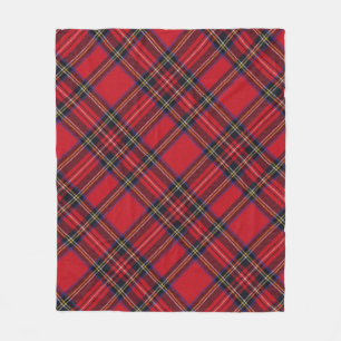 Royal Stewart Tartan Blanket Fleece Deken