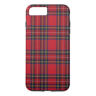 Royal Stewart Tartan iPhone 8 Plus / 7 Plus Hoesje
