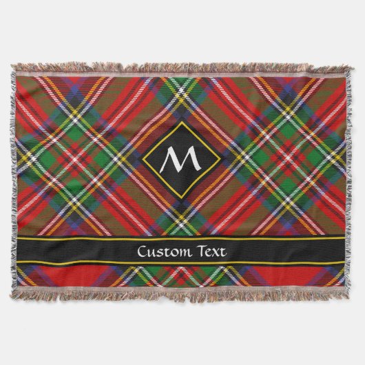 Royal Stewart Tartan Deken (Voorkant)