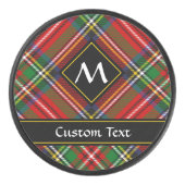 Royal Stewart Tartan Hockey Puck (Voorkant)