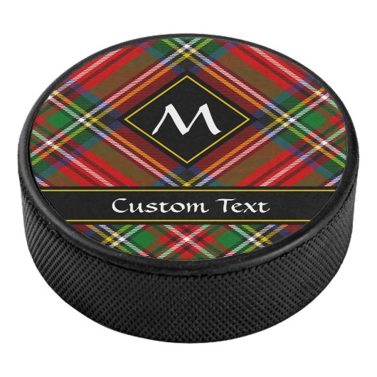 Royal Stewart Tartan Hockey Puck (3/4)