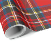 Royal Stewart Tartan Pset Scottish Pattern Cadeaupapier (Rol Hoek)