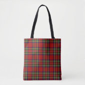 Royal Stewart Tartan Pset Scottish Pattern Draagtas (Voorkant)