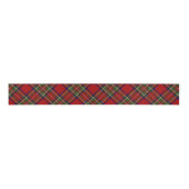 Royal Stewart Tartan Pset Scottish Pattern Grosgrain Lint (Voorkant)