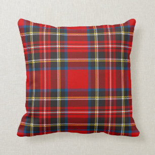 Royal Stewart Tartan Pset Scottish Pattern Kussen