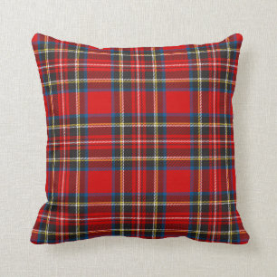 Royal Stewart Tartan Pset Scottish Pattern Kussen