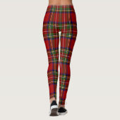 Royal Stewart Tartan Pset Scottish Pattern Leggings (Achterkant)