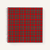 Royal Stewart Tartan Pset Scottish Pattern Notitieboek (Voorkant)