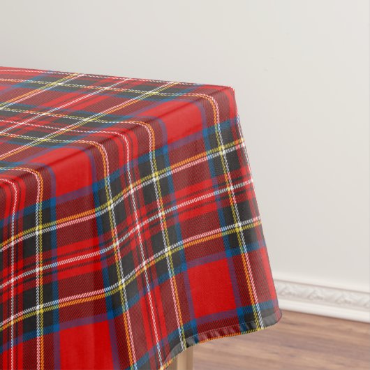 Royal Stewart Tartan Pset Scottish Pattern Tafelkleed (Voorbeeld)