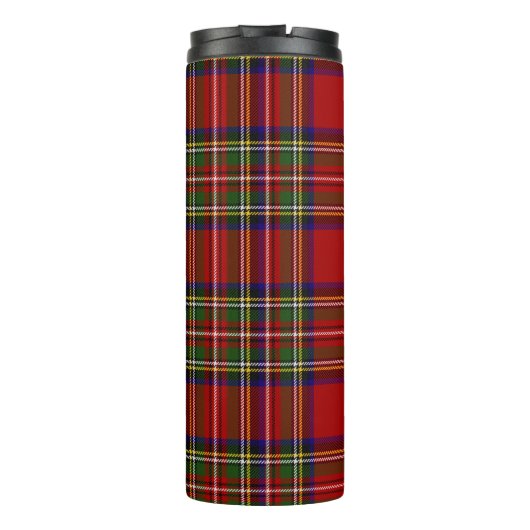 Royal Stewart Tartan Pset Scottish Pattern Thermosbeker (Achterkant)