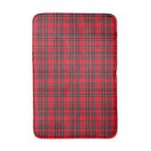 Royal Stewart tartan red black plaid Badmat (Voorkant Verticaal)